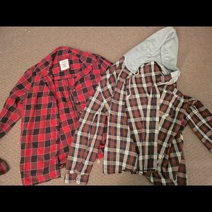 Women’s Flannels Size Medium